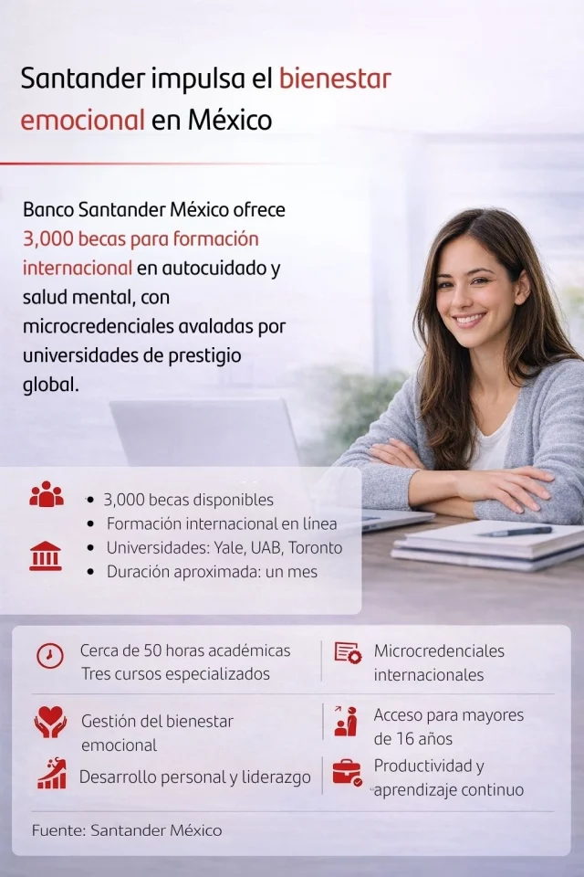 santander-impulsa-el-bienestar-emocional-en-mexico-con-sus-primeras-3000-becas-para-formacion-internacional-en-autocuidado-y-salud-mental